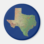 Texas Map Magnet (Vorne)