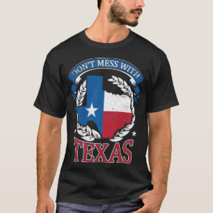 Texas Map, nicht mit Texas verwechseln T-Shirt
