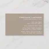 Texas Map Zuhause Staat Liebe mit benutzerdefinier Visitenkarte (Rückseite)