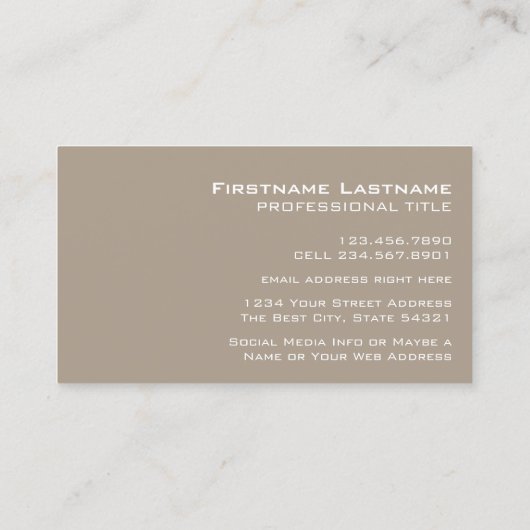 Texas Map Zuhause Staat Liebe mit benutzerdefinier Visitenkarte (Rückseite)