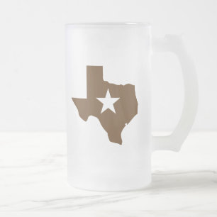 Texas Mattglas Bierglas