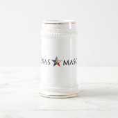 Texas-Maurer Stein Bierglas (Mittel)
