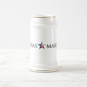 Texas-Maurer Stein Bierglas