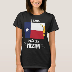 Texas McAllen Mormon LDS Mission Missionar T-Shirt
