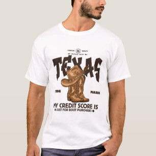 Texas: Mein Kredit-Score ist T-Shirt