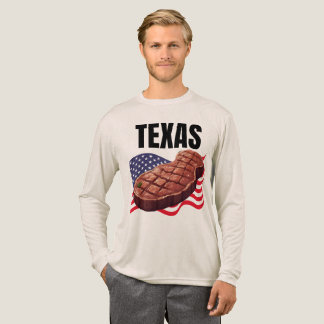 Texas Men's Bella+Leinwand Long Sleeve Tri-Blend Shirt