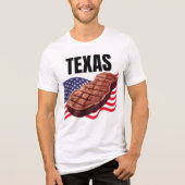 Texas Men's Bella+Leinwand Tri-Blend Shirt (Vorderseite)