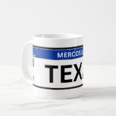 Texas Mercosur Kaffeetasse (Vorderseite Links)