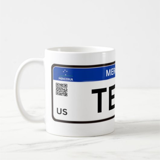 Texas Mercosur Kaffeetasse (Links)