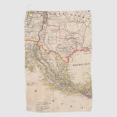 Texas, Mexiko Golfhandtuch (Vorderseite)