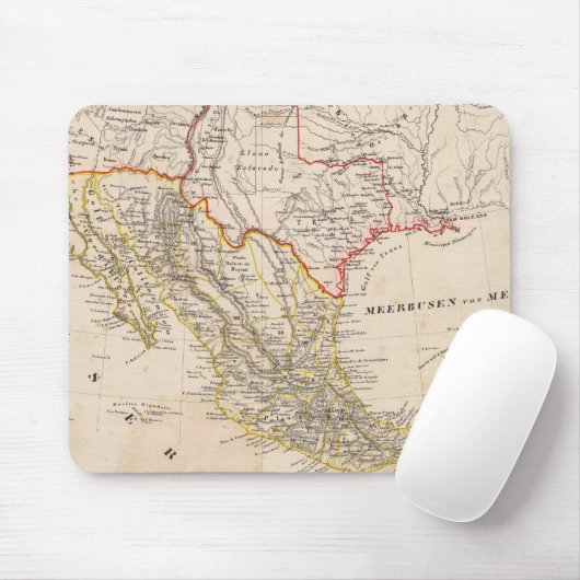 Texas, Mexiko Mousepad (Mit Mouse)