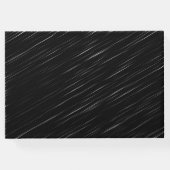 Texas Minimalistisch Texan Map Wedding Willkommen Gästebuch (Rückseite)