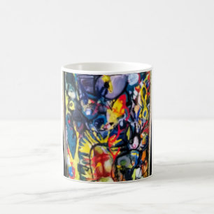 Texas Mission Abstrakt Jeff Hankamer Artjunkhaus Kaffeetasse