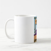 Texas mit der Postkutsche Kaffeetasse (Links)