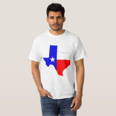 Texas mit Flagge T-Shirt (Vorne ganz)