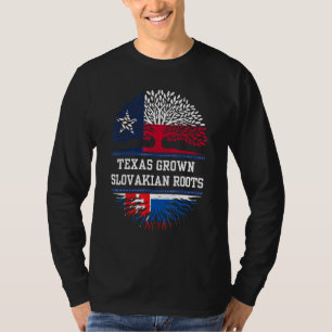 Texas mit slowakischen Wurzeln gezüchtet Slowakei T-Shirt