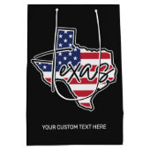 Texas Mittlere Geschenktüte (Rückseite)