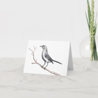 Texas Mockingbird Inspiration Note Card