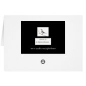 Texas Mockingbird Small Card (Rückseite Horizontal)