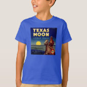 Texas Moon Citrus Fruchtkäfige Etikett T-Shirt (Vorderseite)