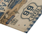 Texas Mother Road Prep Board Americana Schneidebrett (Ecke)