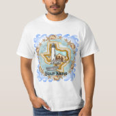 Texas Muscheln Lighthouse T - Shirt (Vorderseite)