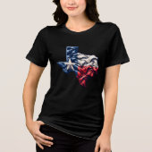 Texas My Texas Damen Tri-Blend-Shirt Tri-Blend Shirt (Vorderseite)
