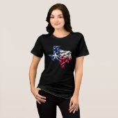 Texas My Texas Women's Tri-Blend Shirt (Vorderseite voll)