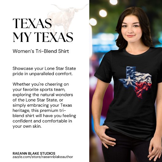 Texas My Texas Women's Tri-Blend Shirt