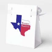 Texas National Flag Map Geschenkschachtel (Rückseite)