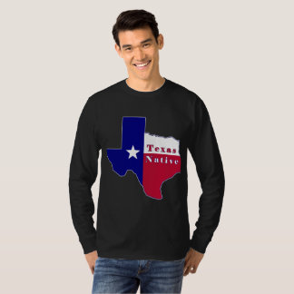 Texas National Flag Map T-Shirt