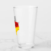 Texas Native Polygon German Flag Glas (Links)