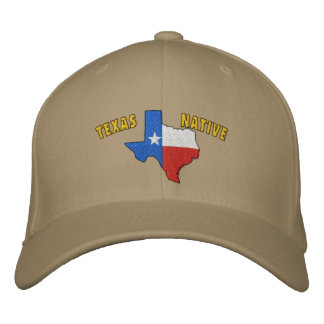 Texas Native StickHat Bestickte Kappe
