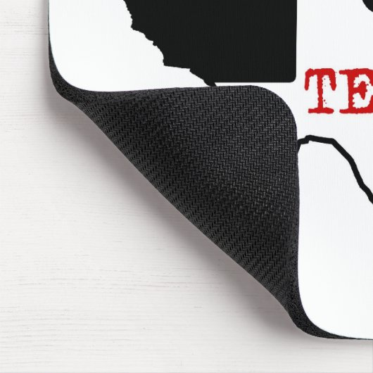 Texas/nicht Texas Mousepad (Ecke)