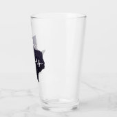 Texas Night Stars Staat Form Glas (Links)