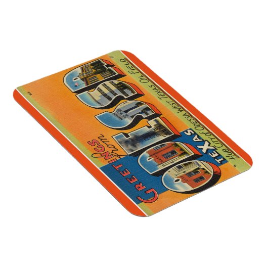 Texas, Odessa Magnet (Rechte Seite)