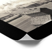 Texas Oil Field & Town Foto 1919 Poster (Ecke)