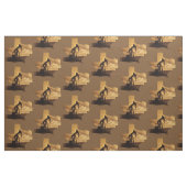 Texas-Öl-Pumpen-Jack-Druck-Gewebe 4,5" Quadrat Stoff (Fat Quarter (45,7 x 55,9 cm))