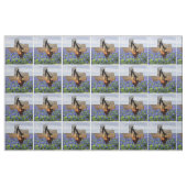 Texas-Öl-Pumpen-Jacksonnenuntergang und Stoff (Yard (91,4 cm))