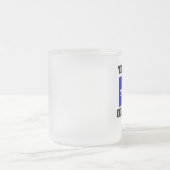 Texas-Ölindustrieller, mattierte GlasTasse Mattglastasse (Mittel)