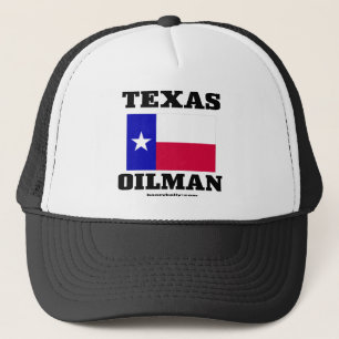 Texas-Ölindustrieller, Ölfeld-Hut Truckerkappe
