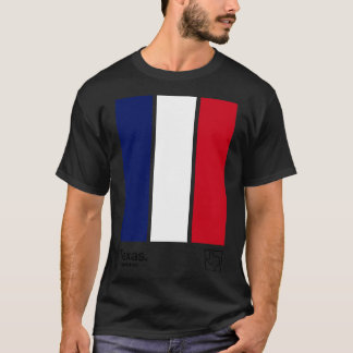 Texas Original Texan Flag Ästhetische Farben Desig T-Shirt