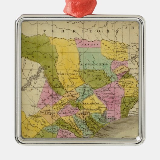 Texas Ornament Aus Metall (Vorne)