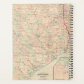 Texas, östlicher Teil Planer (Rückseite)
