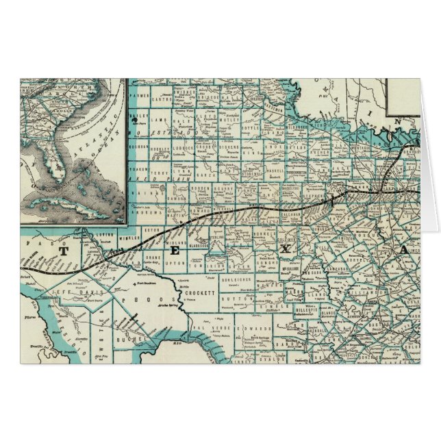 Texas Pacific Railway (Vorderseite (Horizontal))