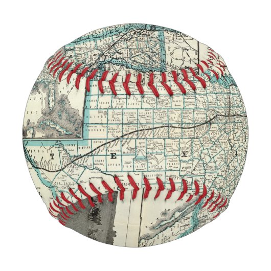 Texas Pacific Railway Baseball (Vorderseite)