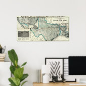 Texas Pacific Railway Poster (Heimbüro)