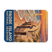 Texas Padre Island National Seashore Magnet (Horizontal)