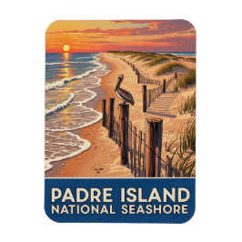 Texas Padre Island National Seashore Magnet