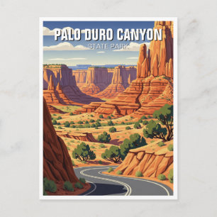 Texas Palo Duro Canyon Staat Park Travel Postkarte